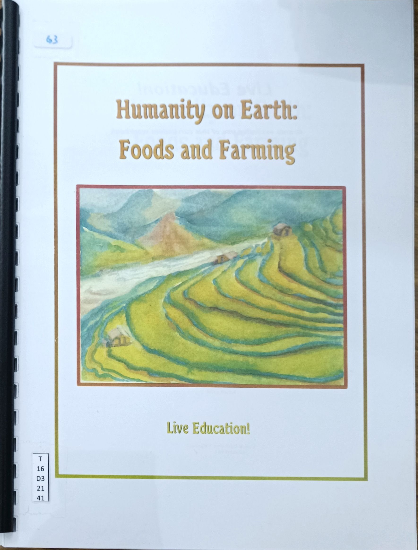 Humanity on Earth : Foods and Farming