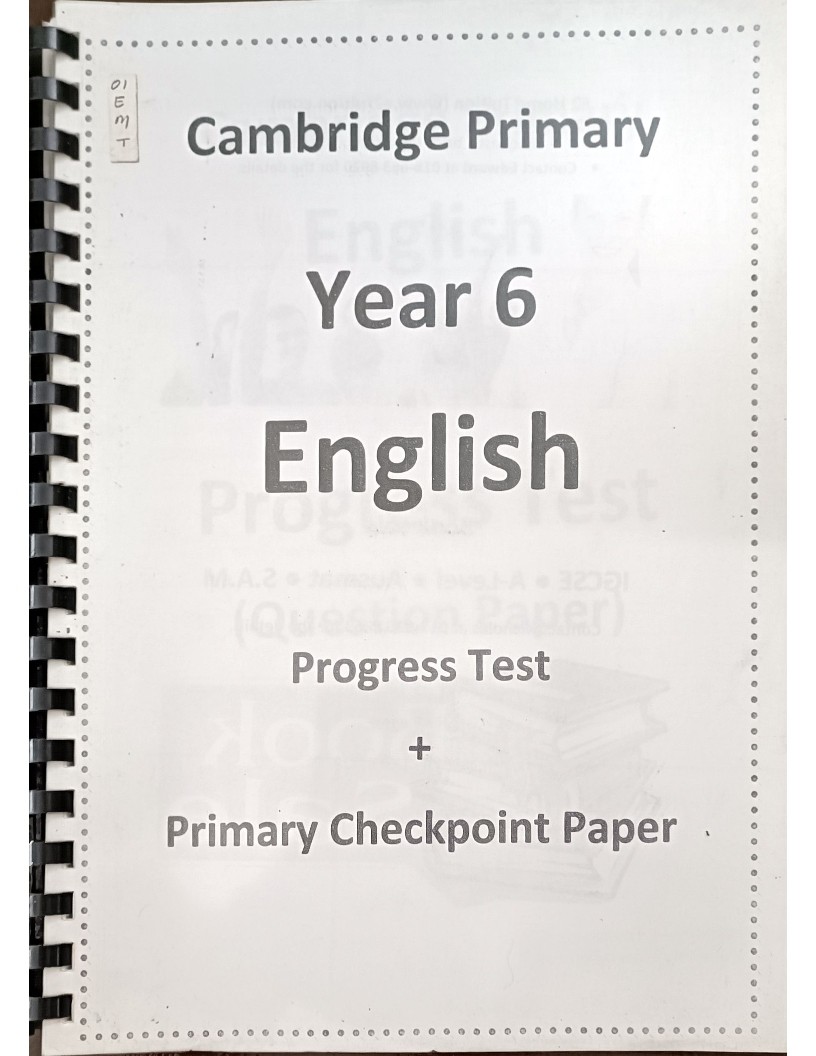 Cambridge Primary Year 6 English