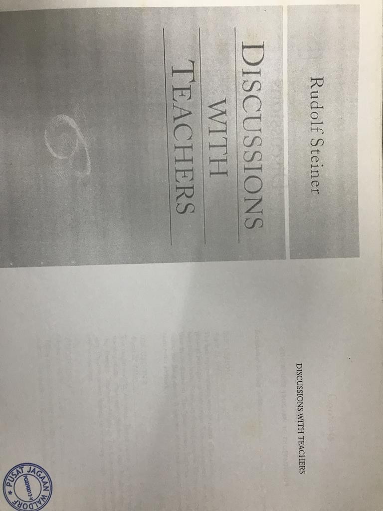 Dicussions With Teachers