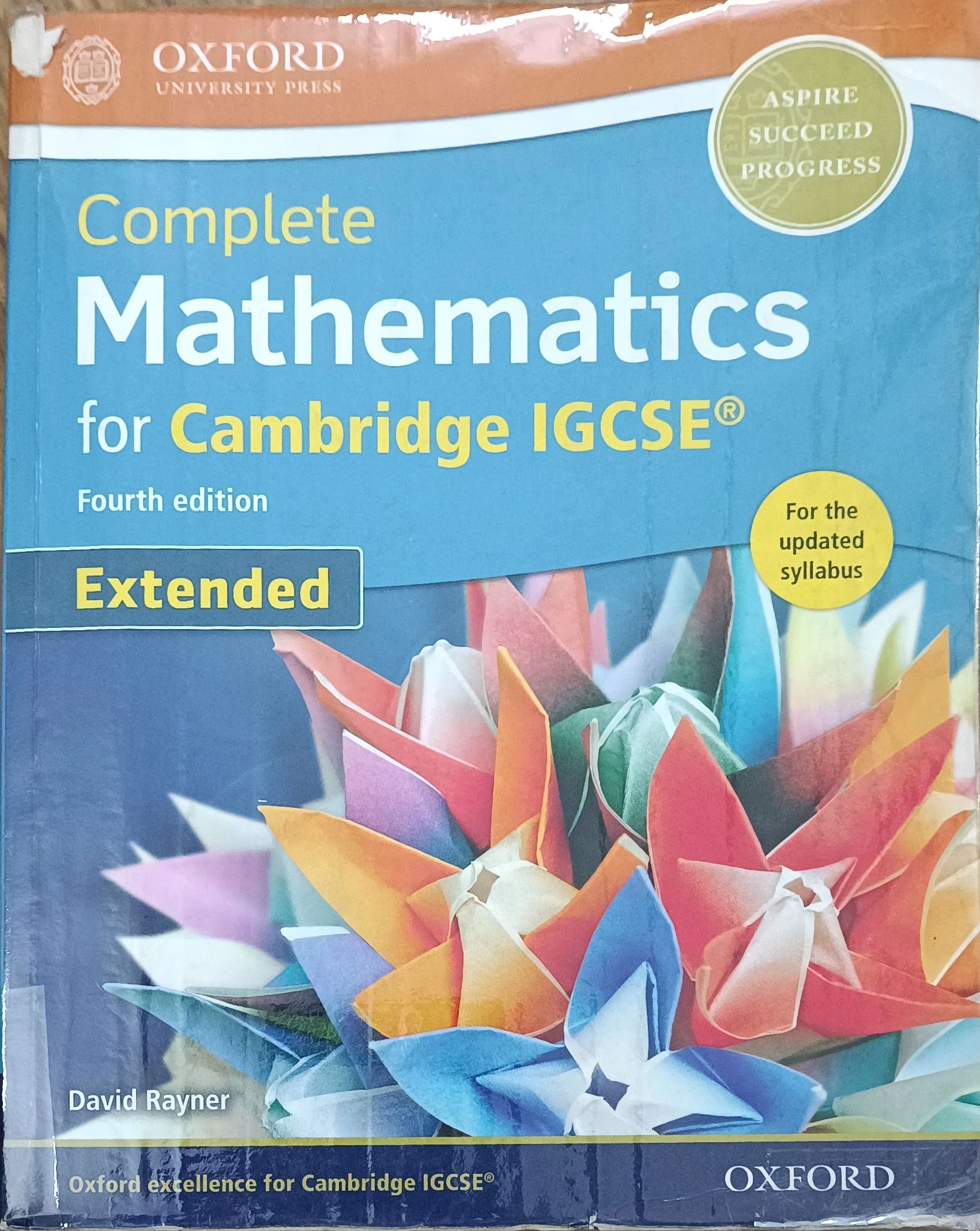 Complete Mathematics for Cambridge IGCSE (Fourth Editon) Extended
