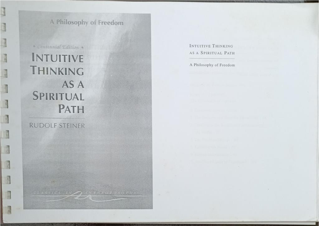 Intuitive Thinking As A Spiritual Path