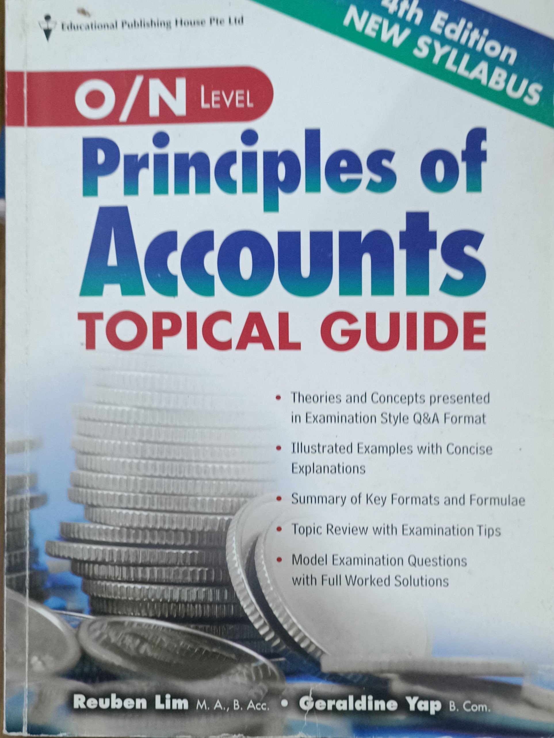 O/N Level Principles of Accounts Topical Guide