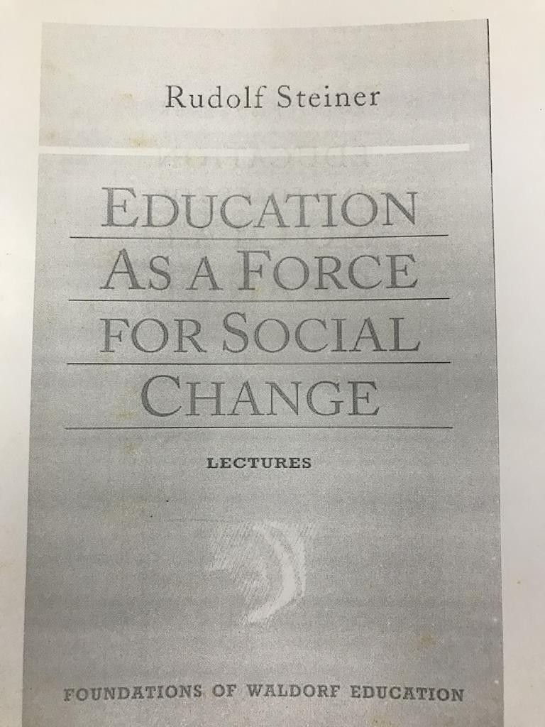 Education As A Force For Social Change