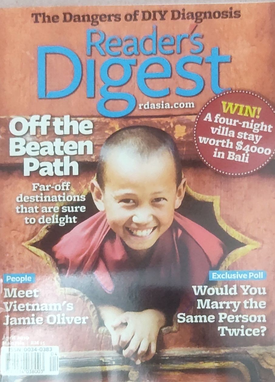 Reader's Digest Vol. 95 No. 565