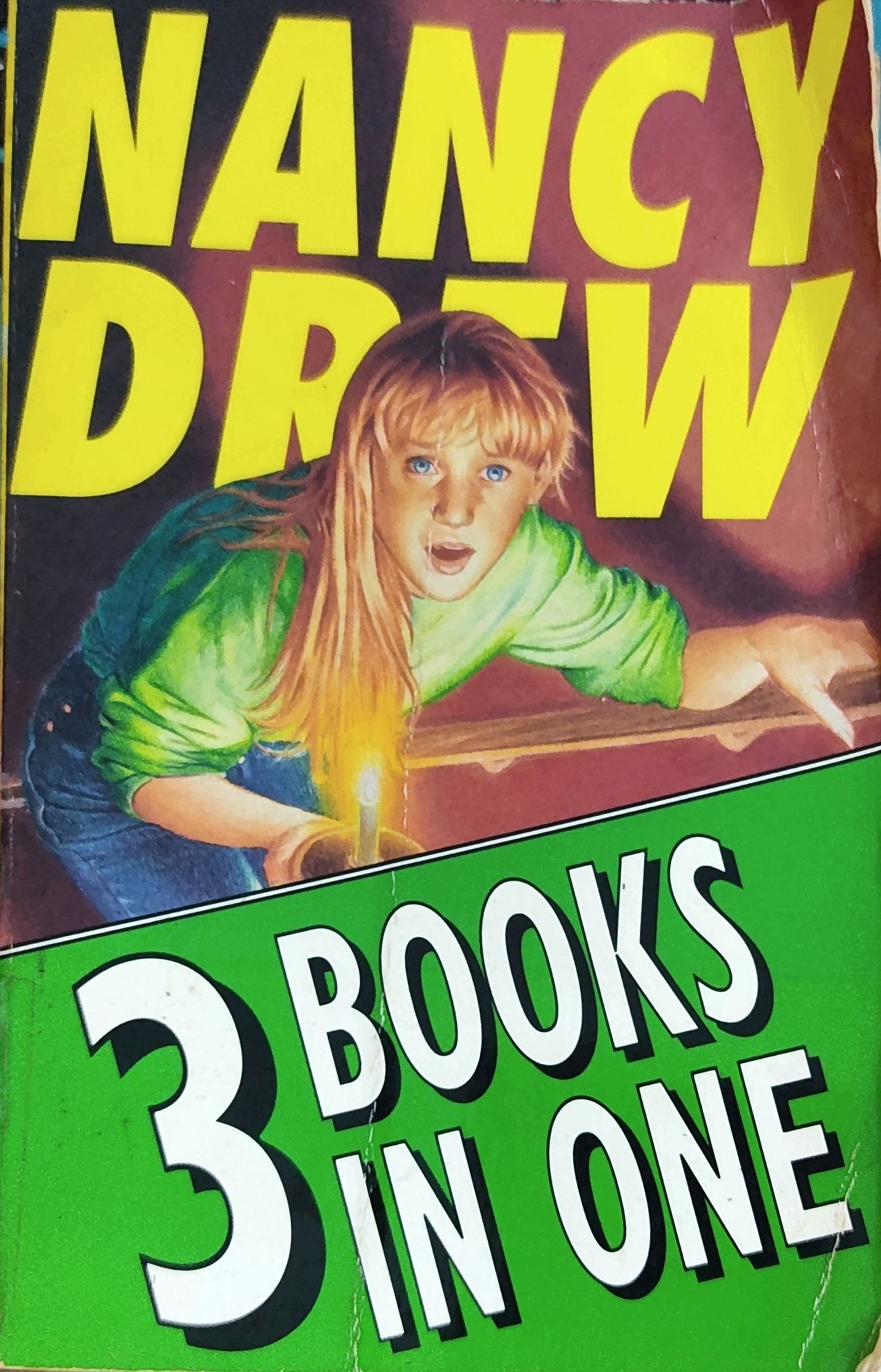 Three Great Nancy Drew Mysteries: The Scarlet Slipper Mystery/ The Secret of the Golden Pavilion/ The Secret in the Old Attic
