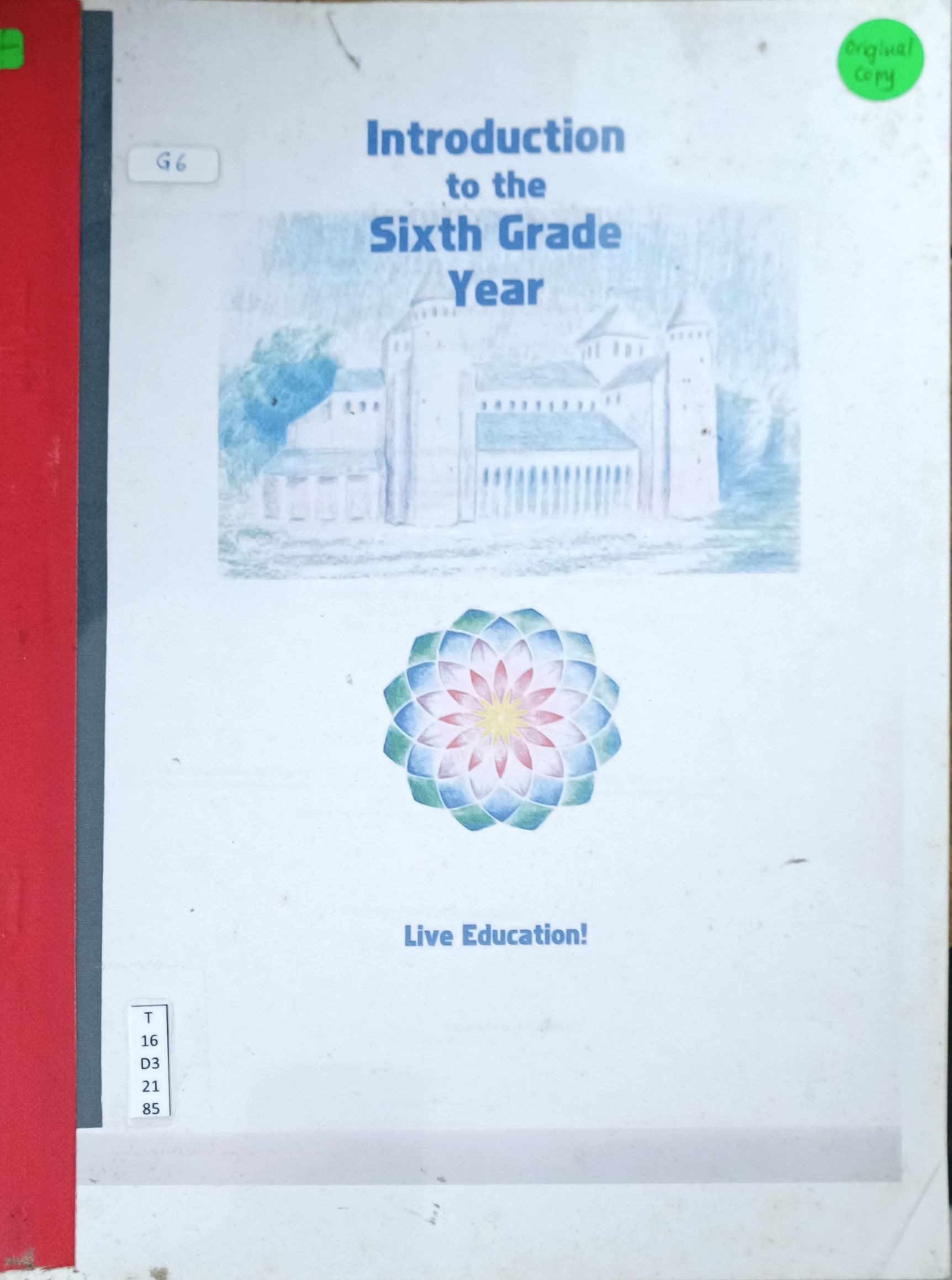 Introduction to the Sixth Grade Year