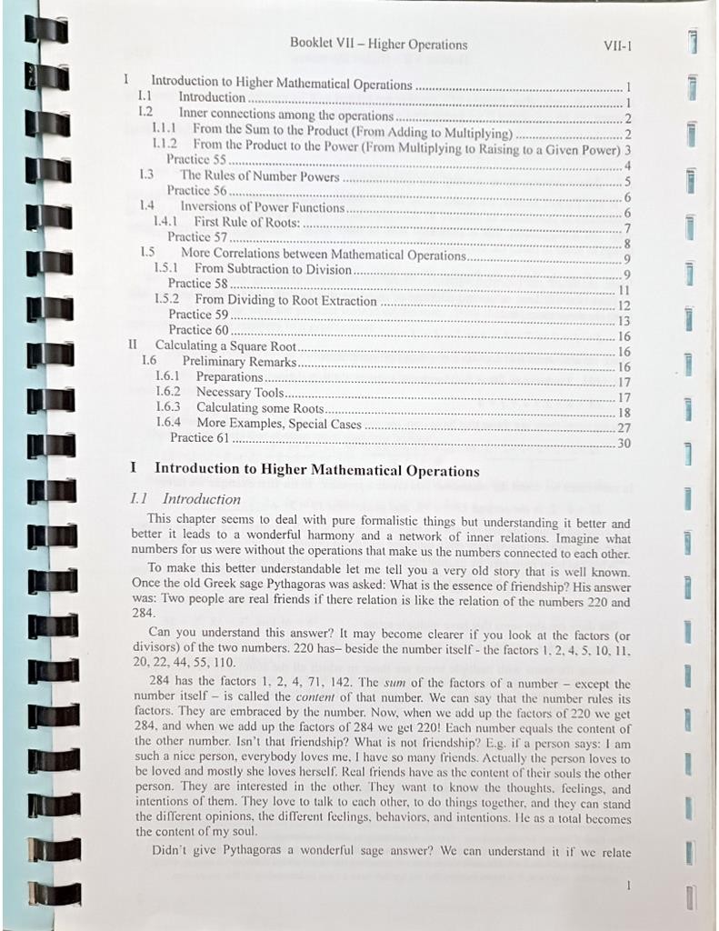 Mathematics Booklet (Ernst Schubert) G7 & G9