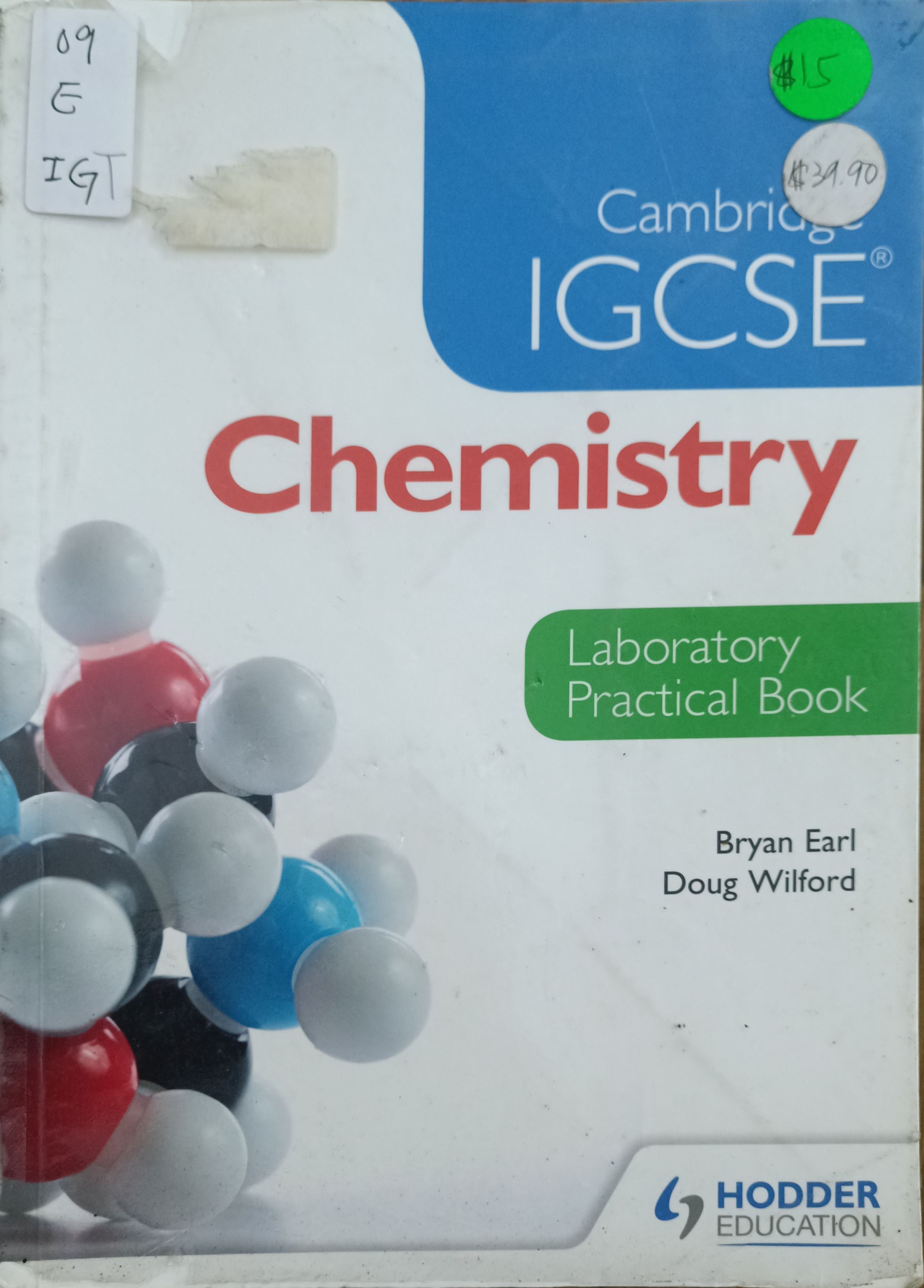 Cambridge IGCSE Chemistry (Laboratory Practical Book)