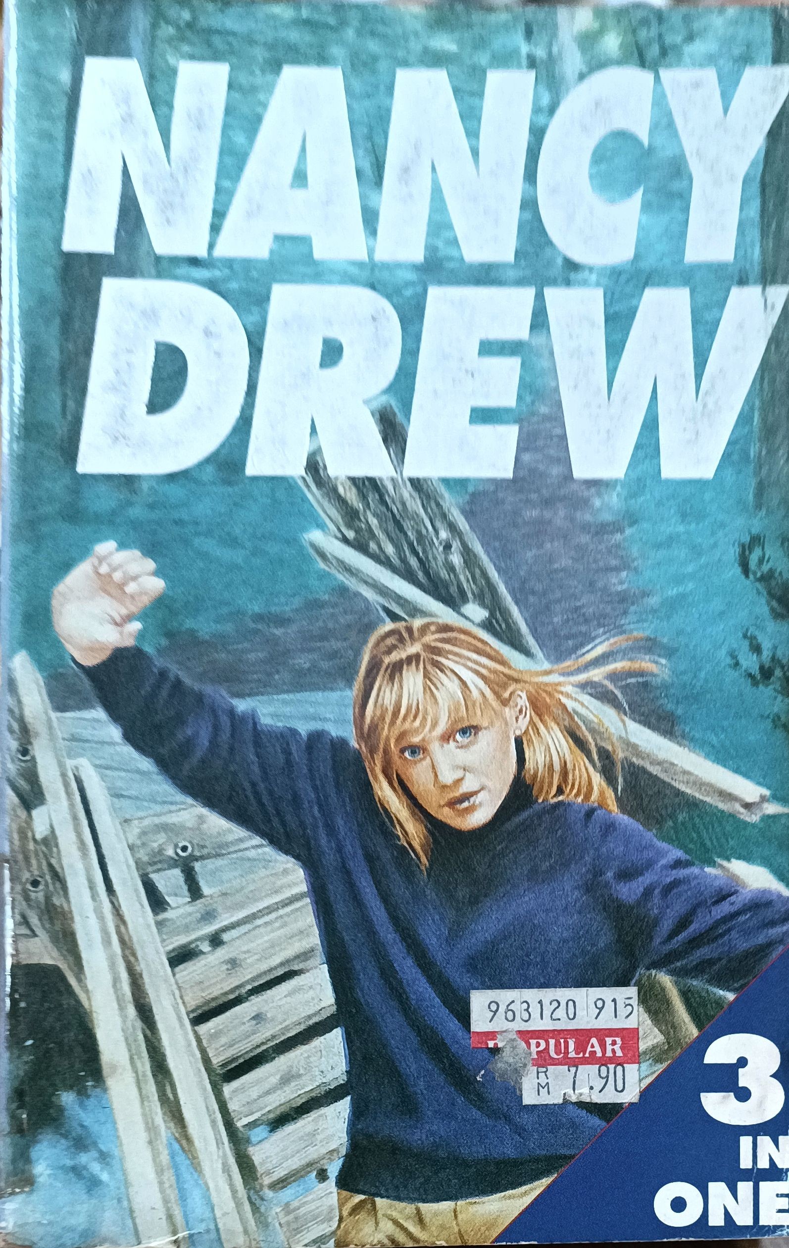 Three Great Nancy Drew Mysteries: The Sign of the Twisted Candles/ The Haunted Bridge/ The Clue in the Jewel Box