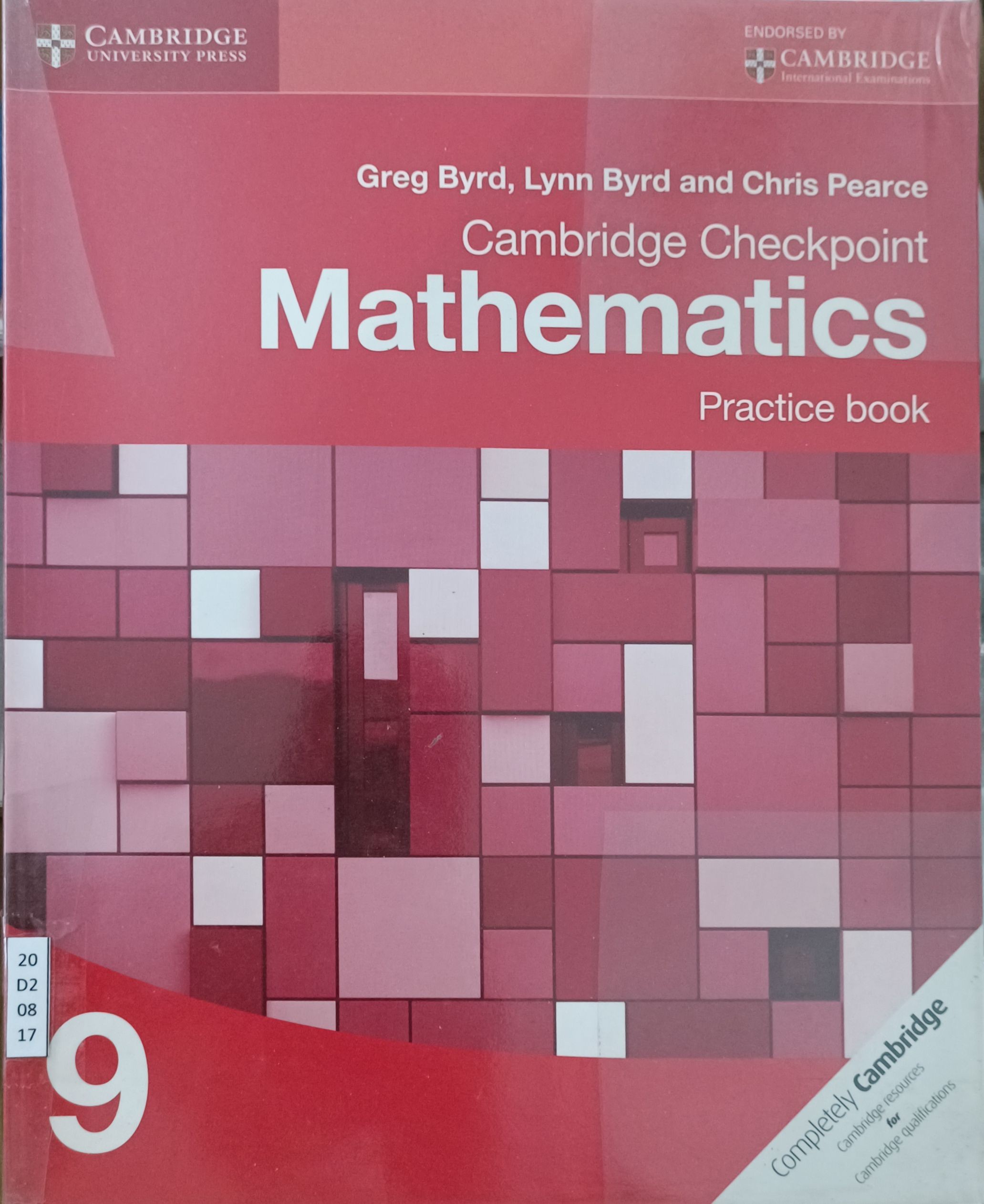 Cambridge Checkpoint  Mathematics (Practice book 9)