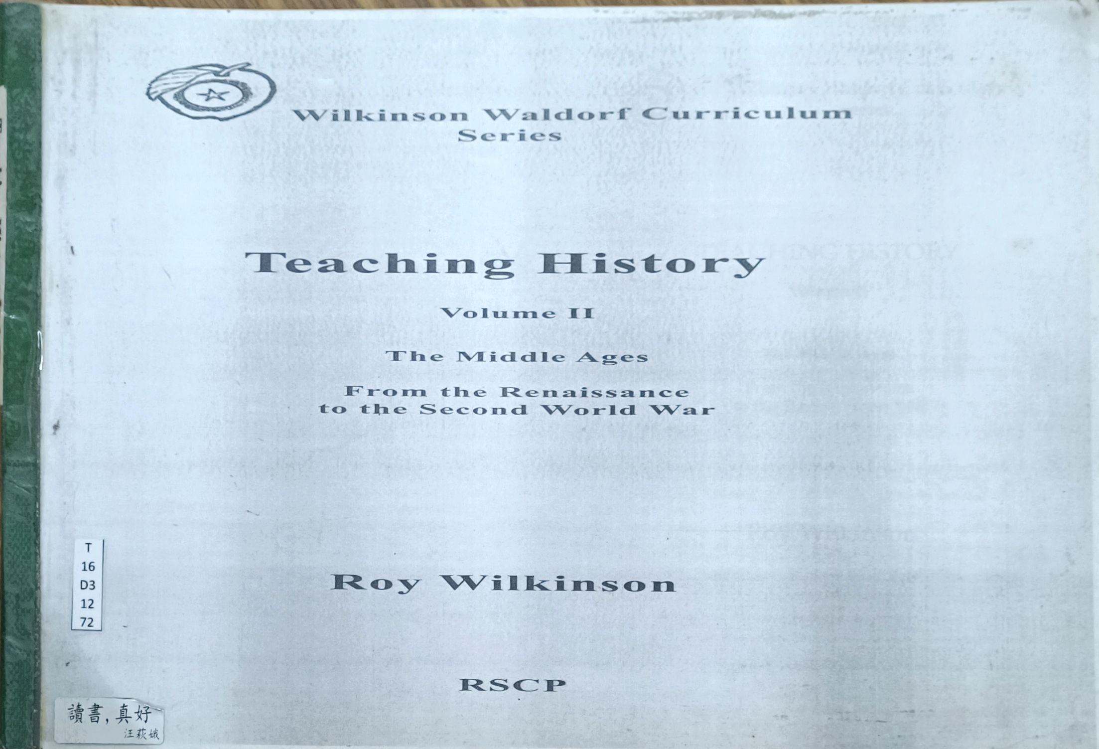 Teaching History Vol.II (The Middle Ages)
